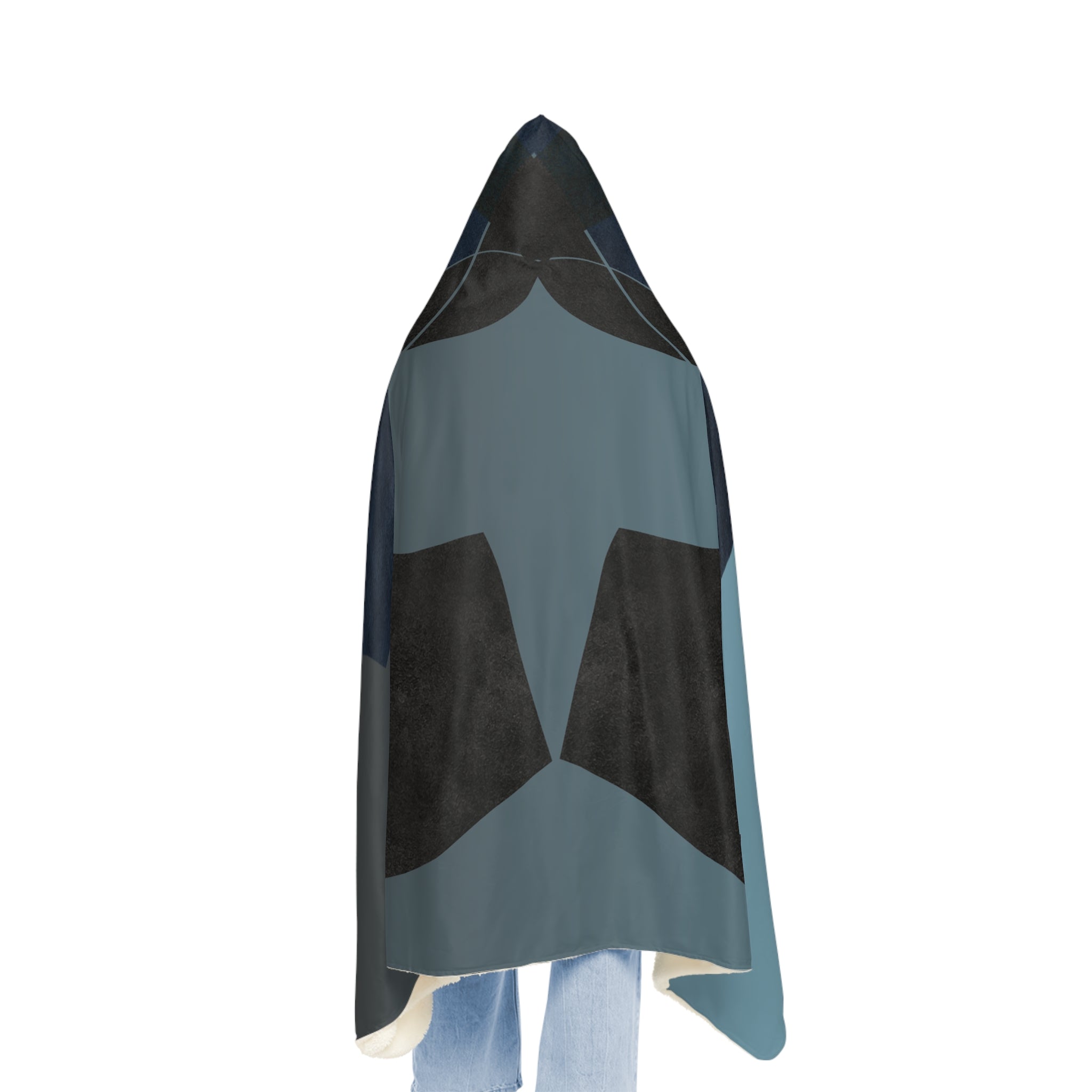 Midnight Architecture - Hooded Blanket