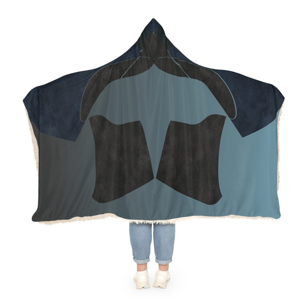 Midnight Architecture - Hooded Blanket