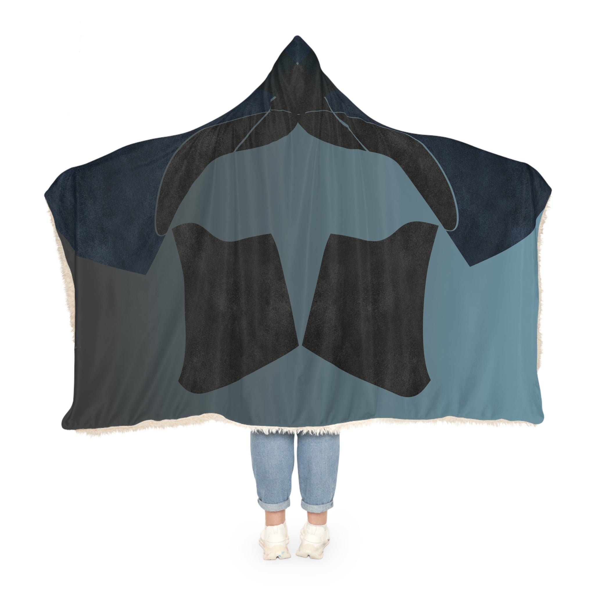 Midnight Architecture - Hooded Blanket