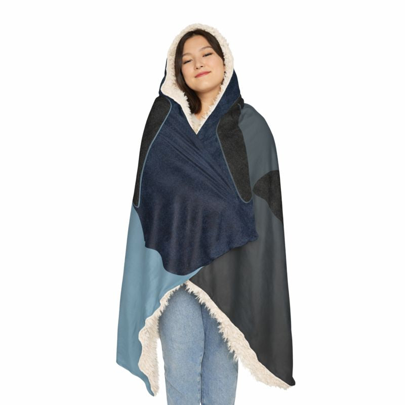 Midnight Architecture - Hooded Blanket