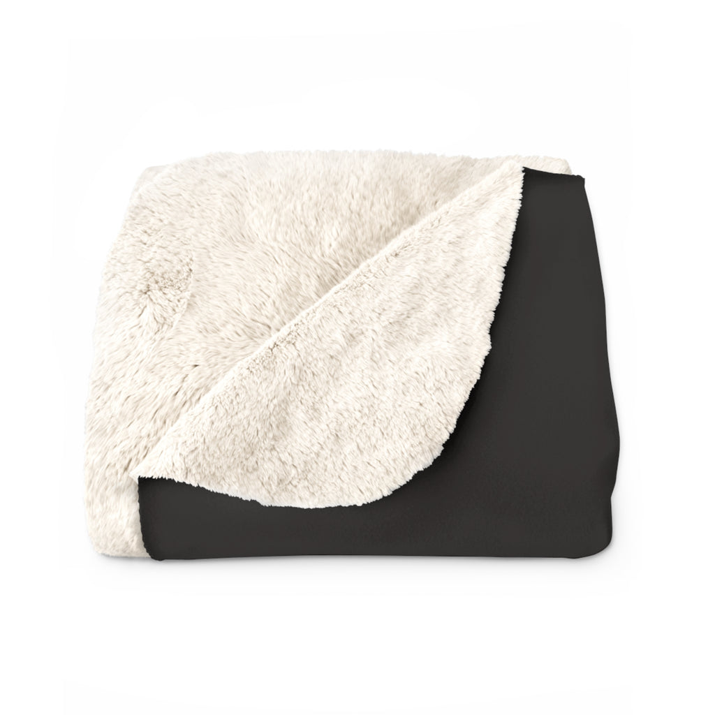 Midnight Kraken - Sherpa Fleece Throw Blanket