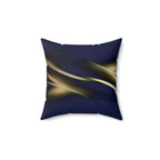 Midnight Luxe - Faux Suede Throw Pillow