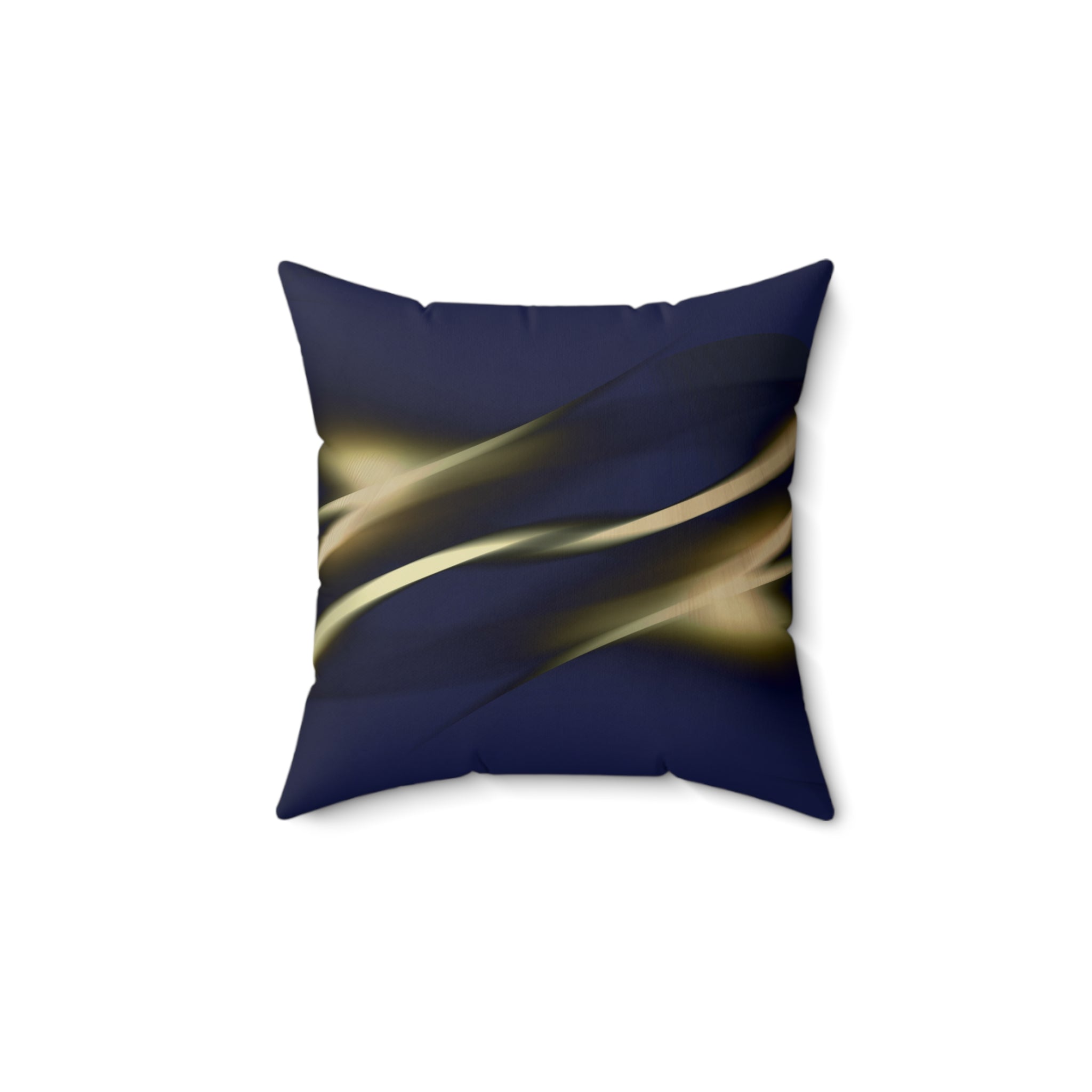 Midnight Luxe - Faux Suede Throw Pillow