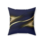 Midnight Luxe - Faux Suede Throw Pillow