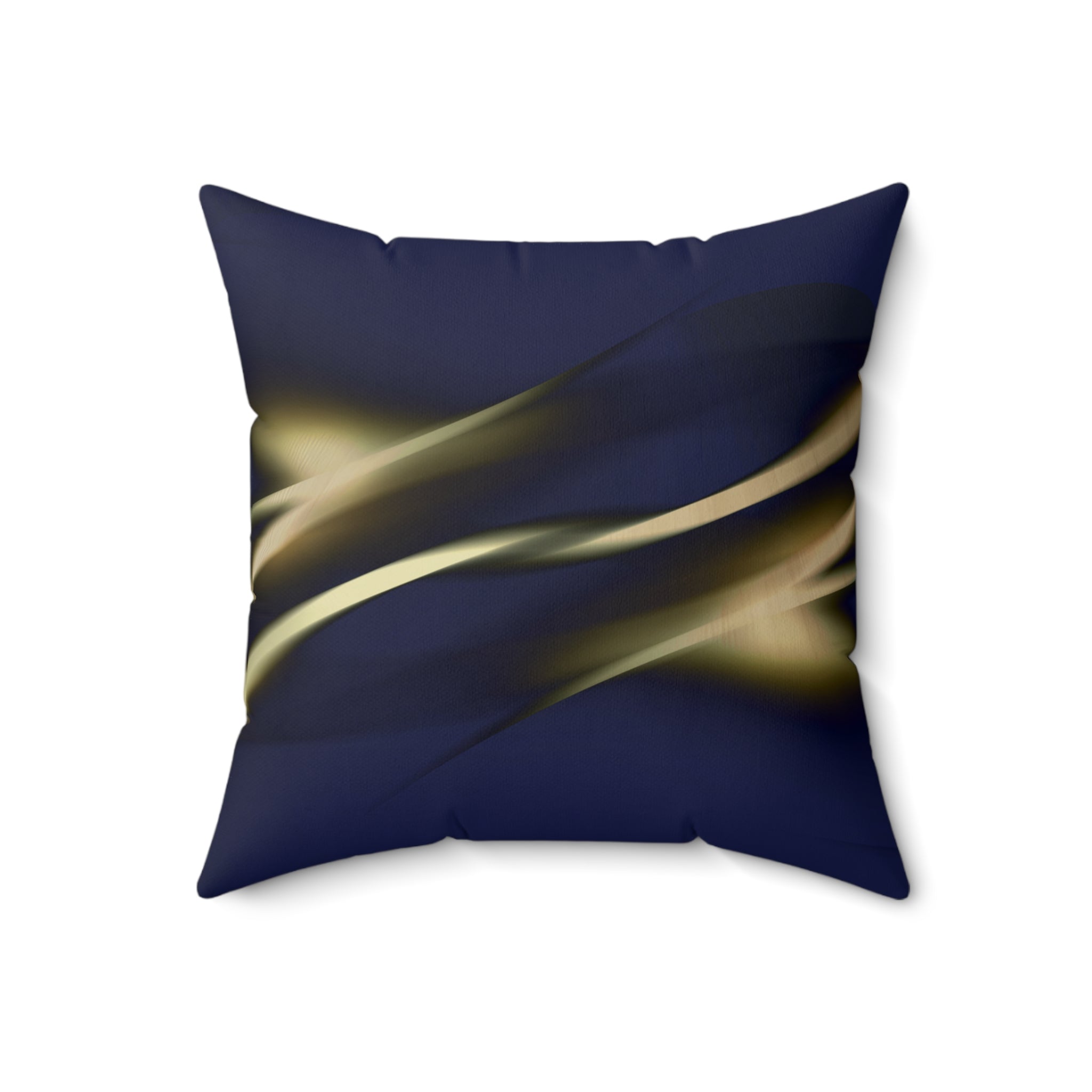 Midnight Luxe - Faux Suede Throw Pillow
