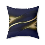 Midnight Luxe - Faux Suede Throw Pillow