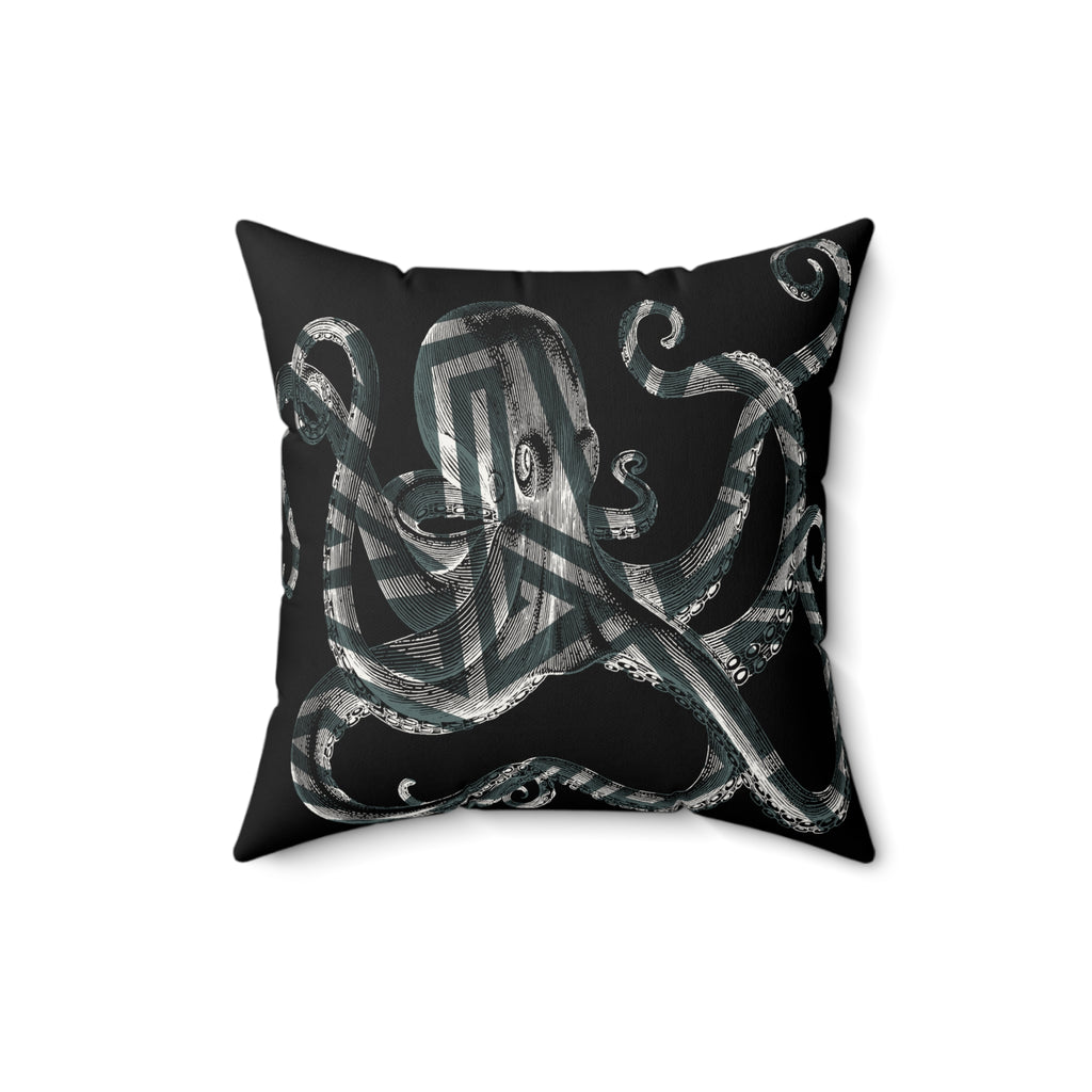 Mindfcked* - Faux Suede Throw Pillow
