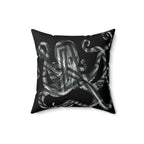 Mindfcked* - Faux Suede Throw Pillow