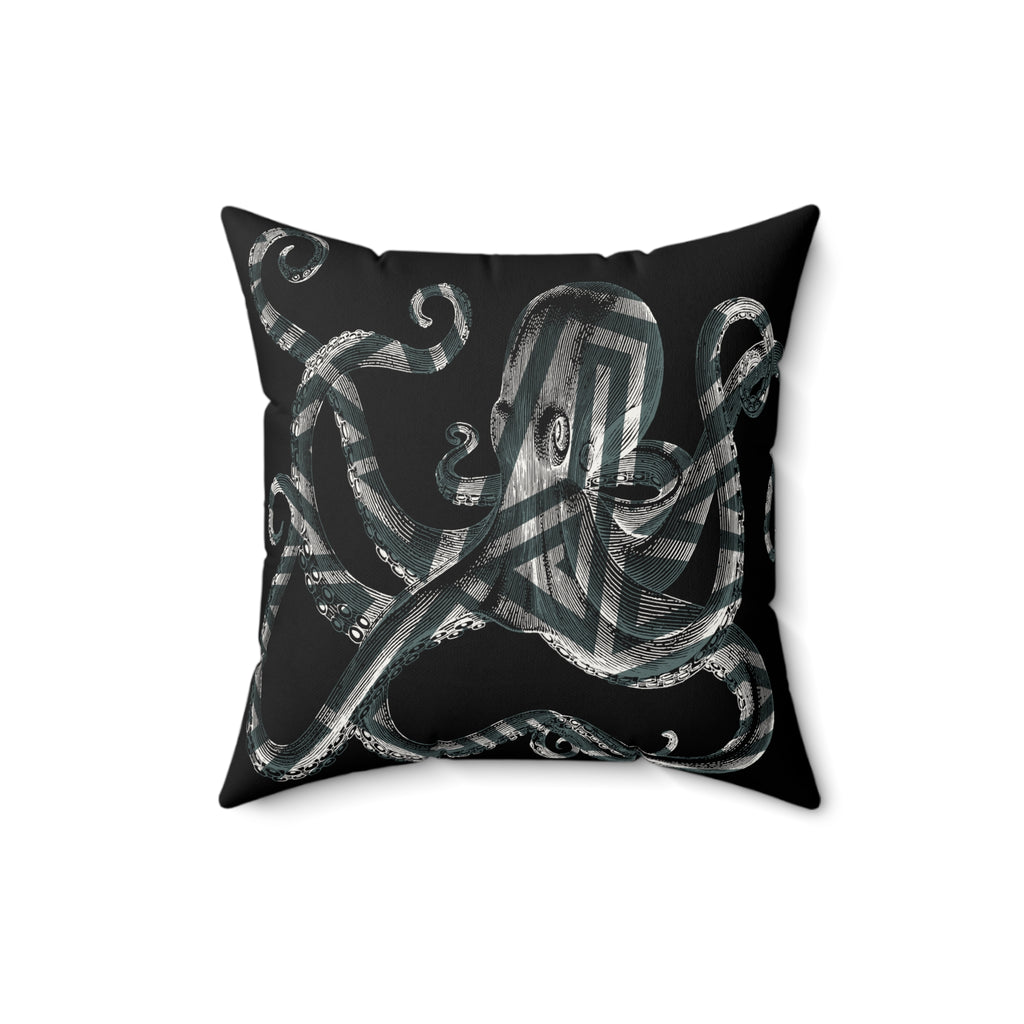 Mindfcked* - Faux Suede Throw Pillow