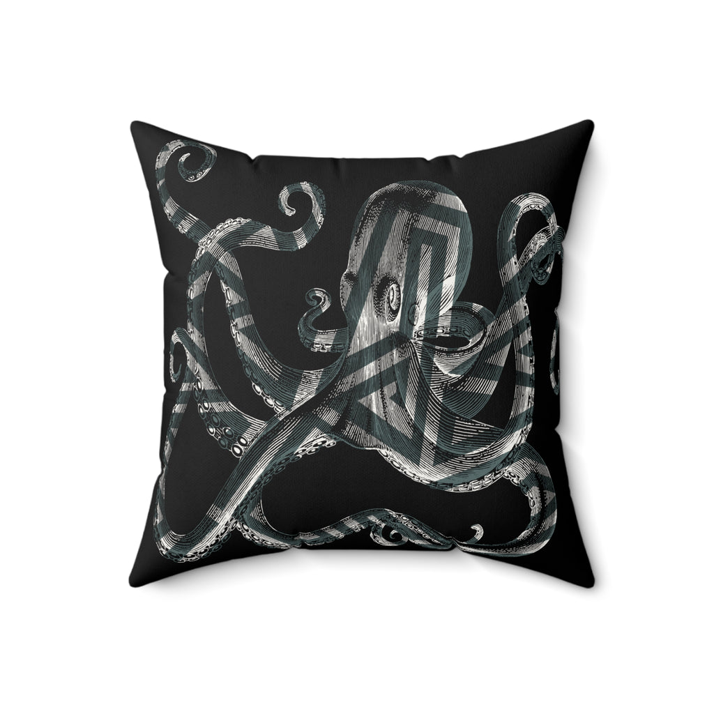 Mindfcked* - Faux Suede Throw Pillow