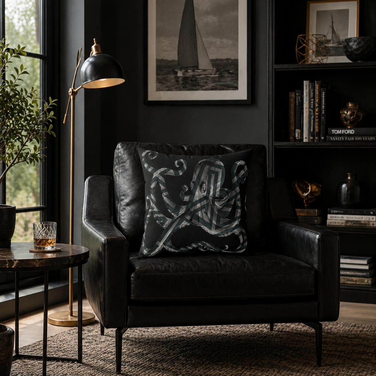 Mindfcked* - Faux Suede Throw Pillow