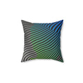 Moodwave - Faux Suede Throw Pillow
