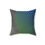 Moodwave - Faux Suede Throw Pillow