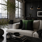 Muted Jungle - Throw Pillow