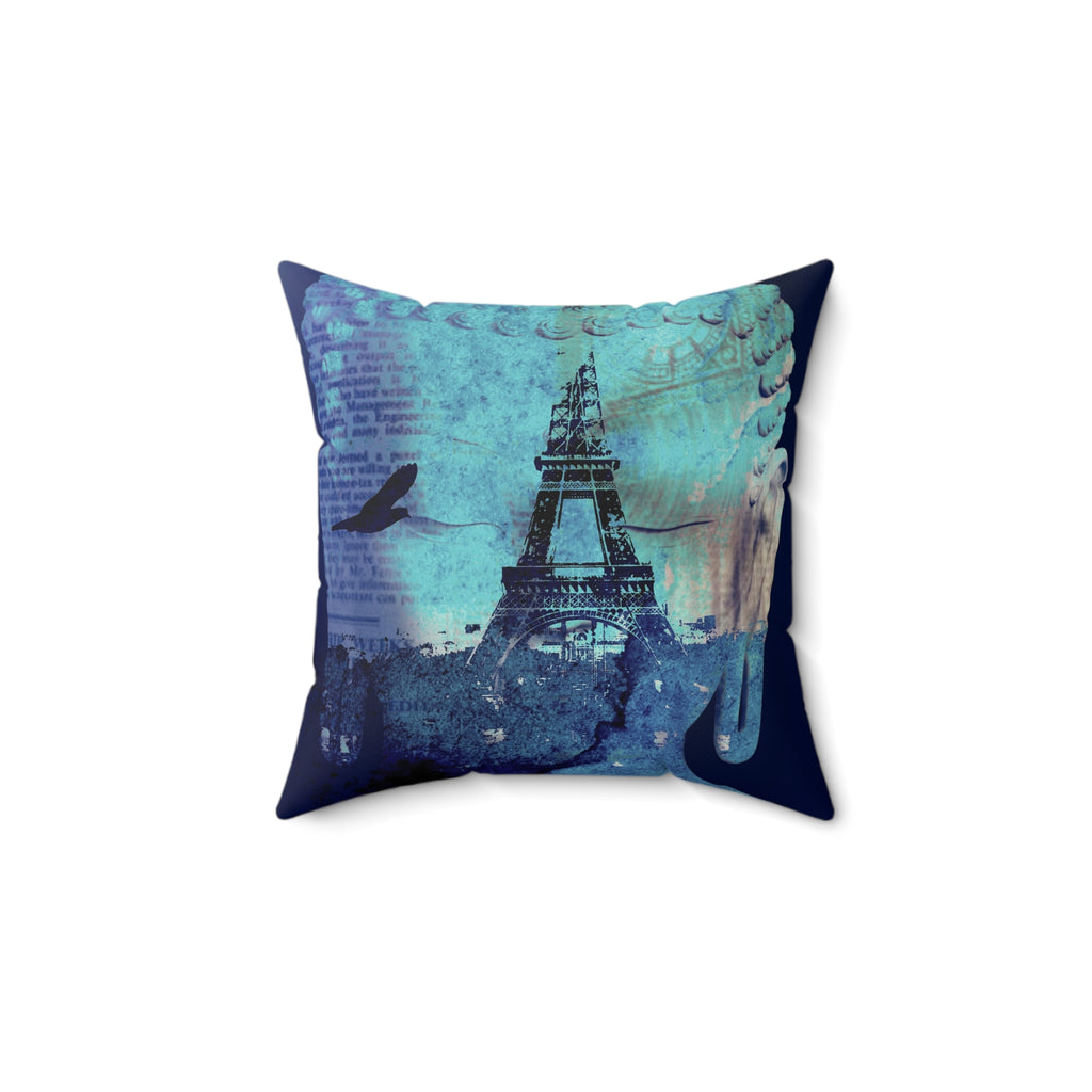 Namasté, Traveler - Faux Suede Throw Pillow