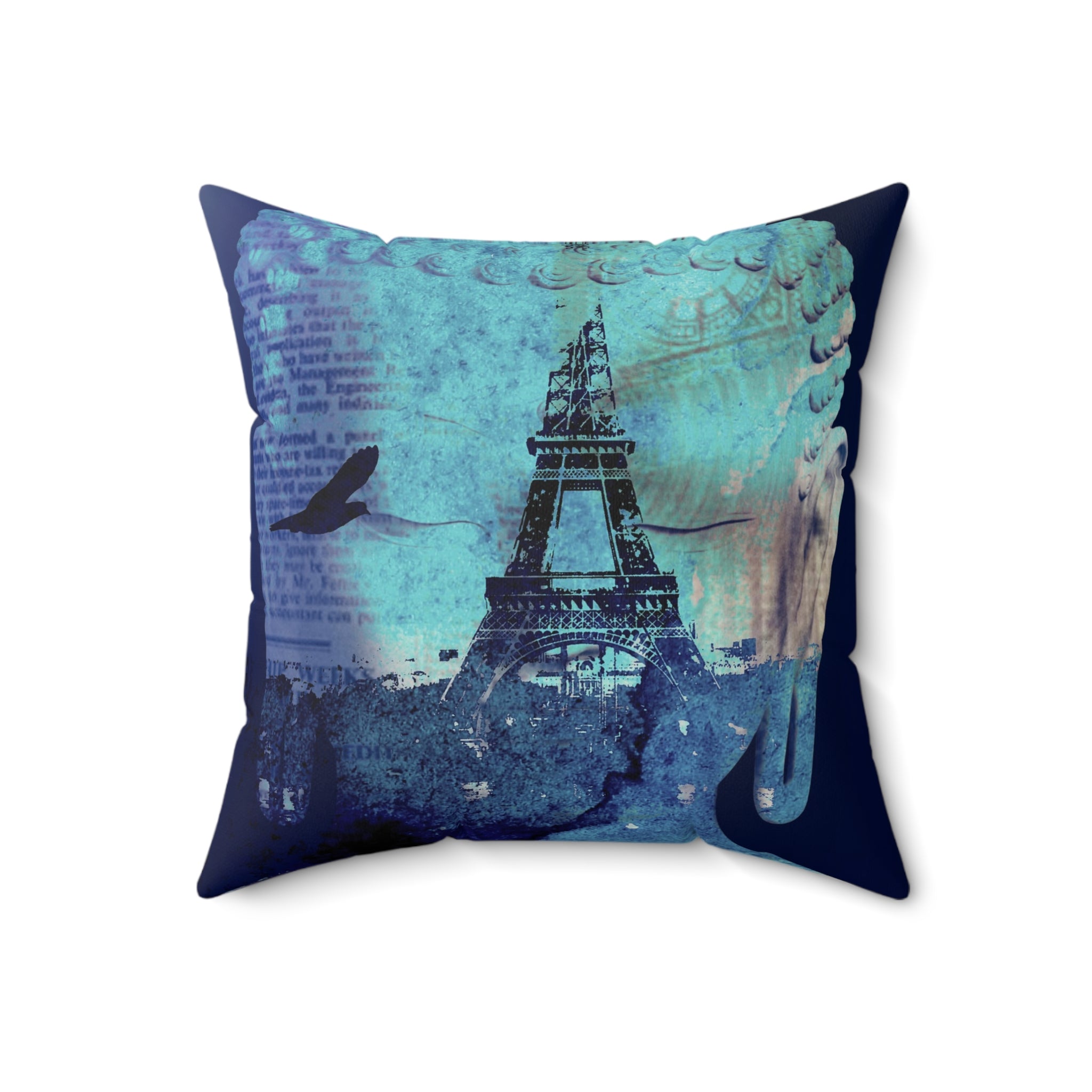 Namasté, Traveler - Faux Suede Throw Pillow