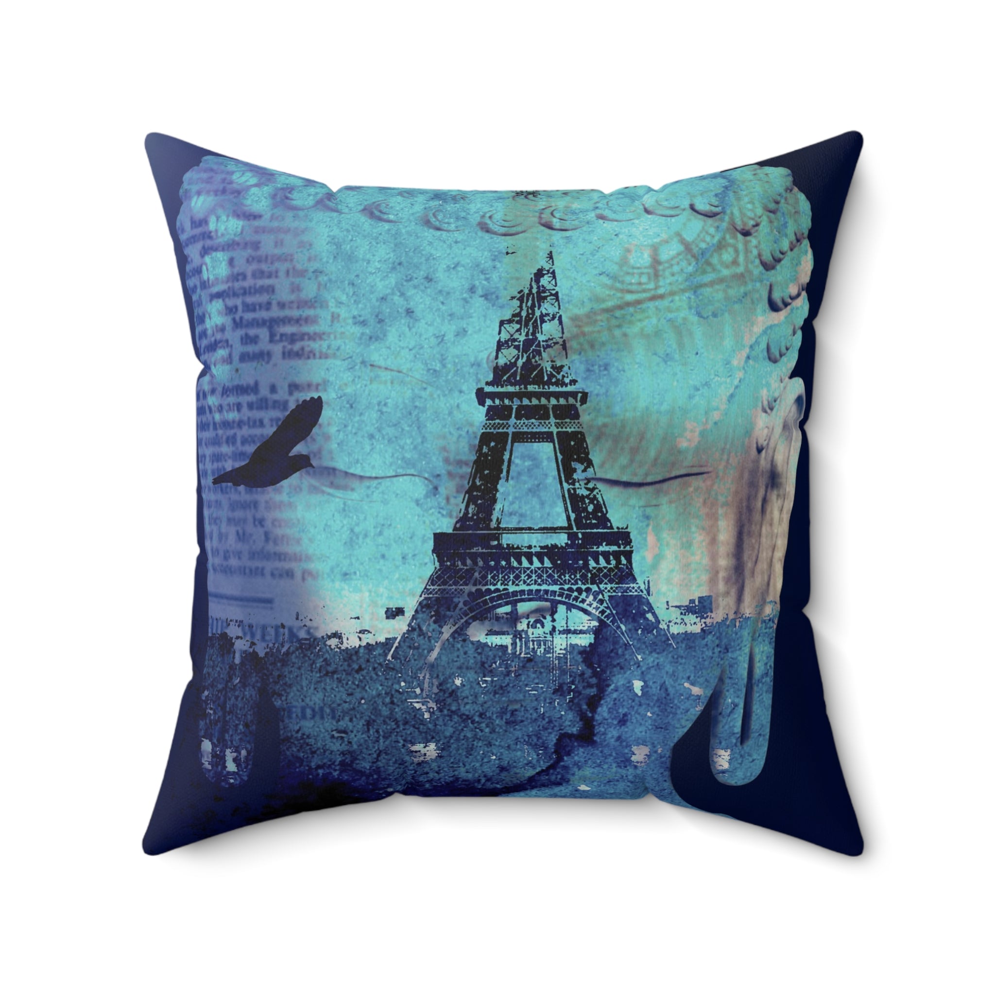 Namasté, Traveler - Faux Suede Throw Pillow
