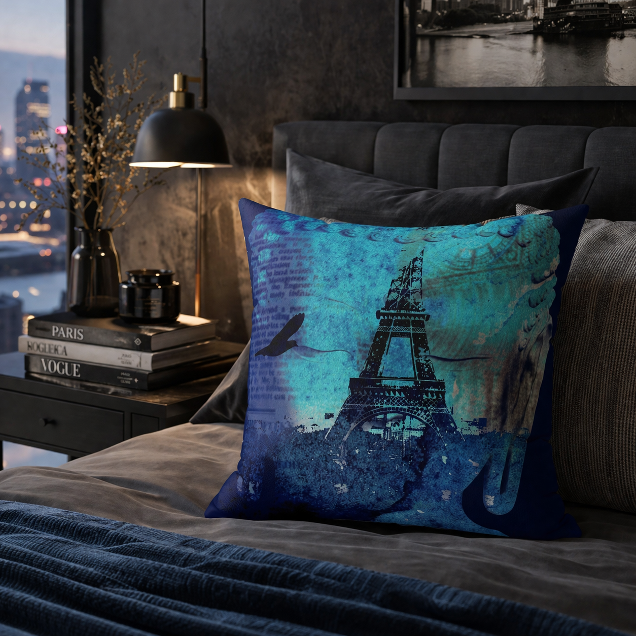 Namasté, Traveler - Faux Suede Throw Pillow