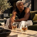 Nami — Sculptural Crystal Whisky Glass(es)