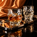 Nami — Sculptural Crystal Whisky Glass(es)