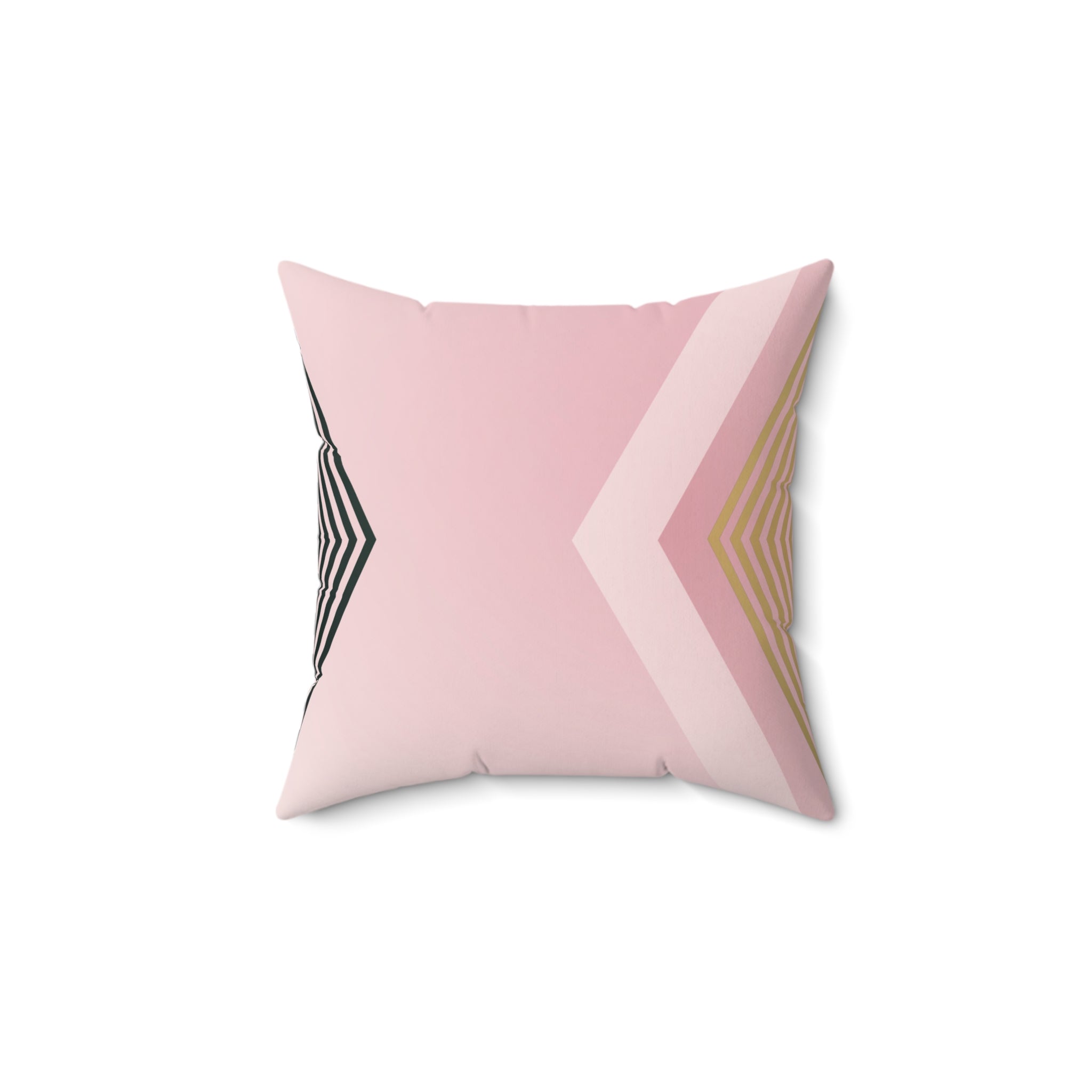 Nude X - Faux Suede Throw Pillow