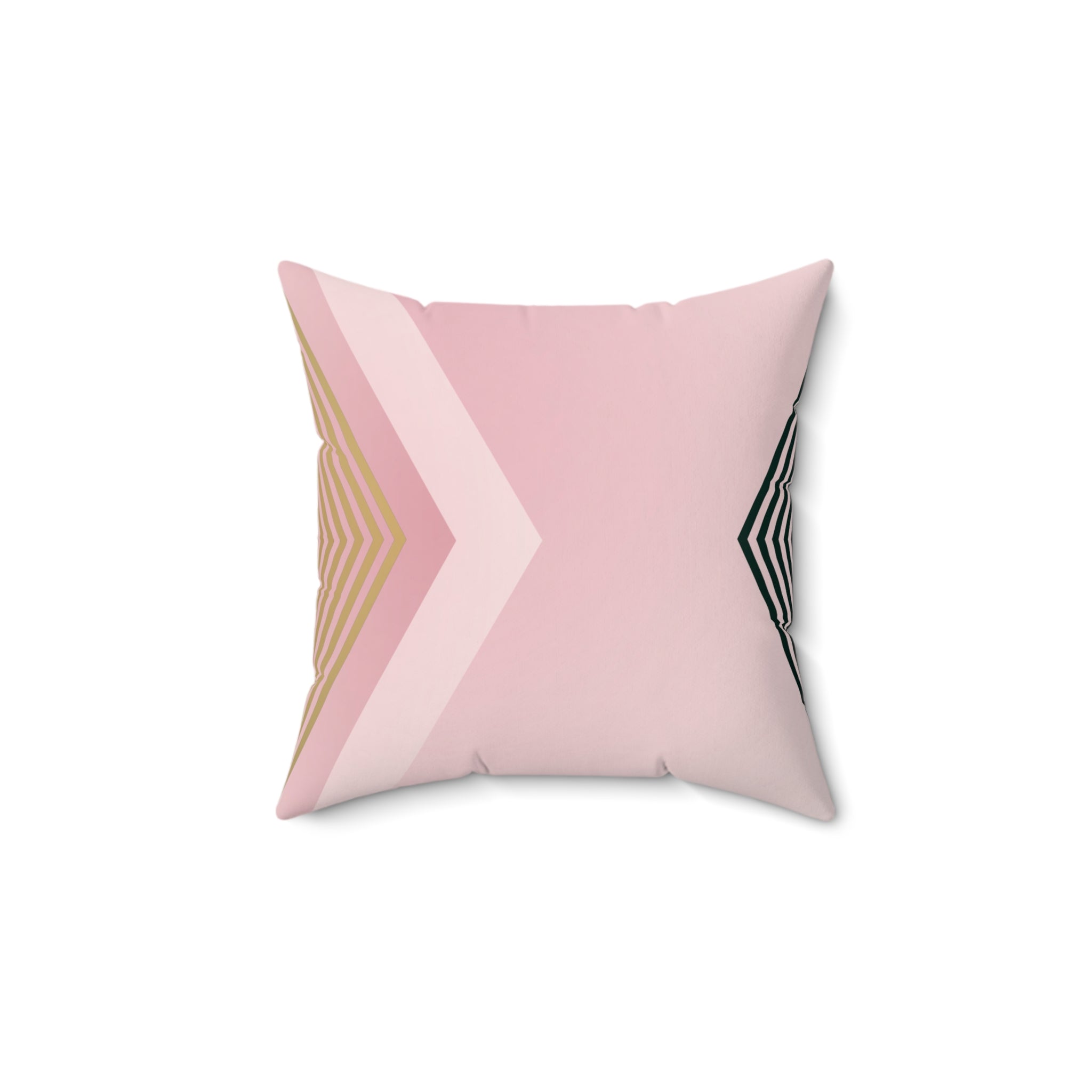 Nude X - Faux Suede Throw Pillow