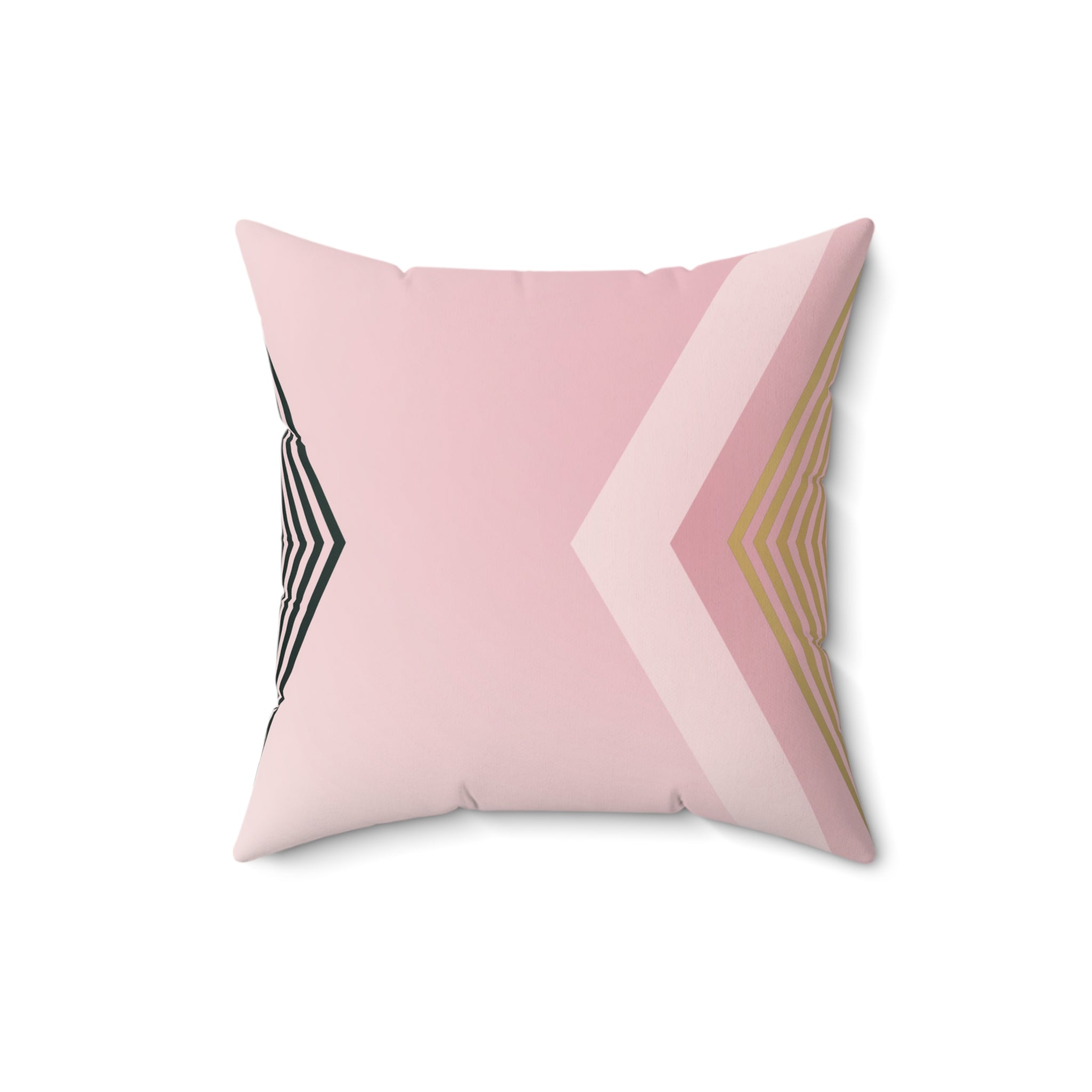 Nude X - Faux Suede Throw Pillow