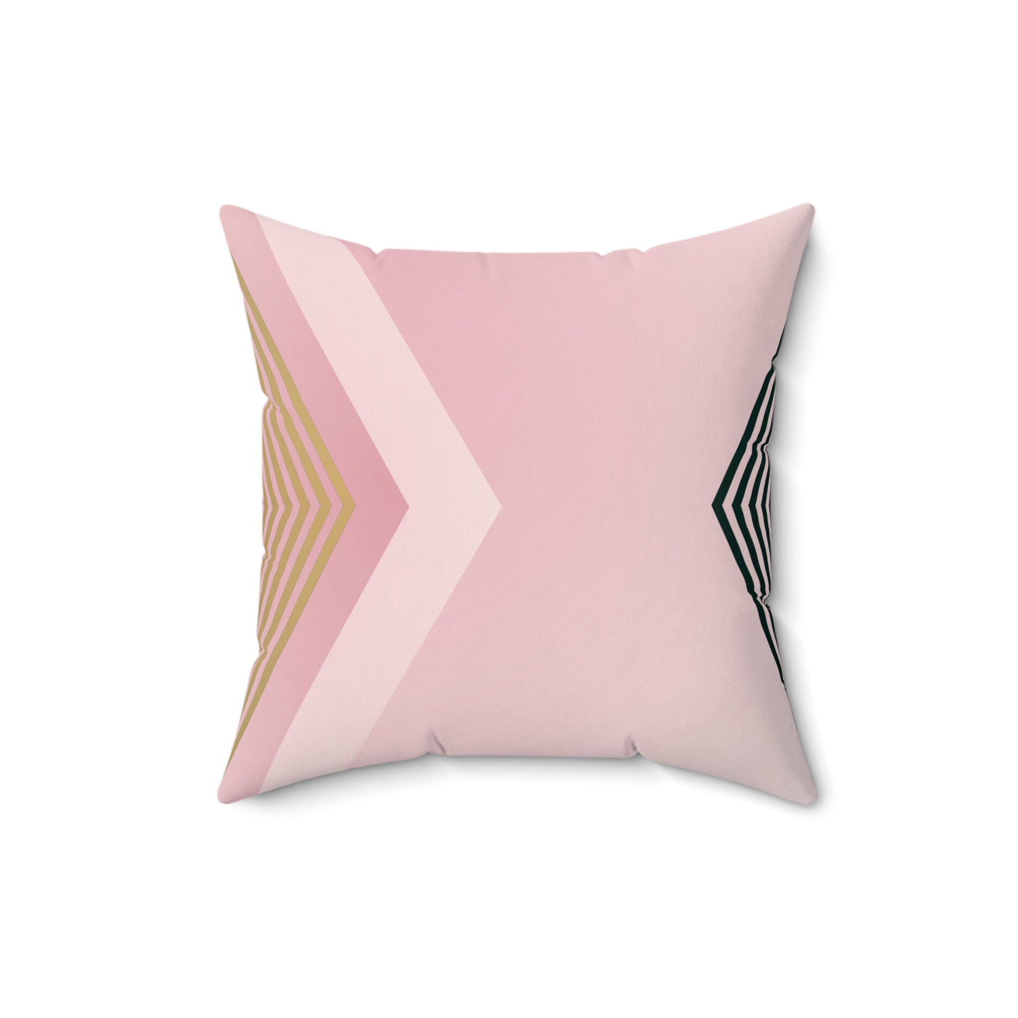 Nude X - Faux Suede Throw Pillow