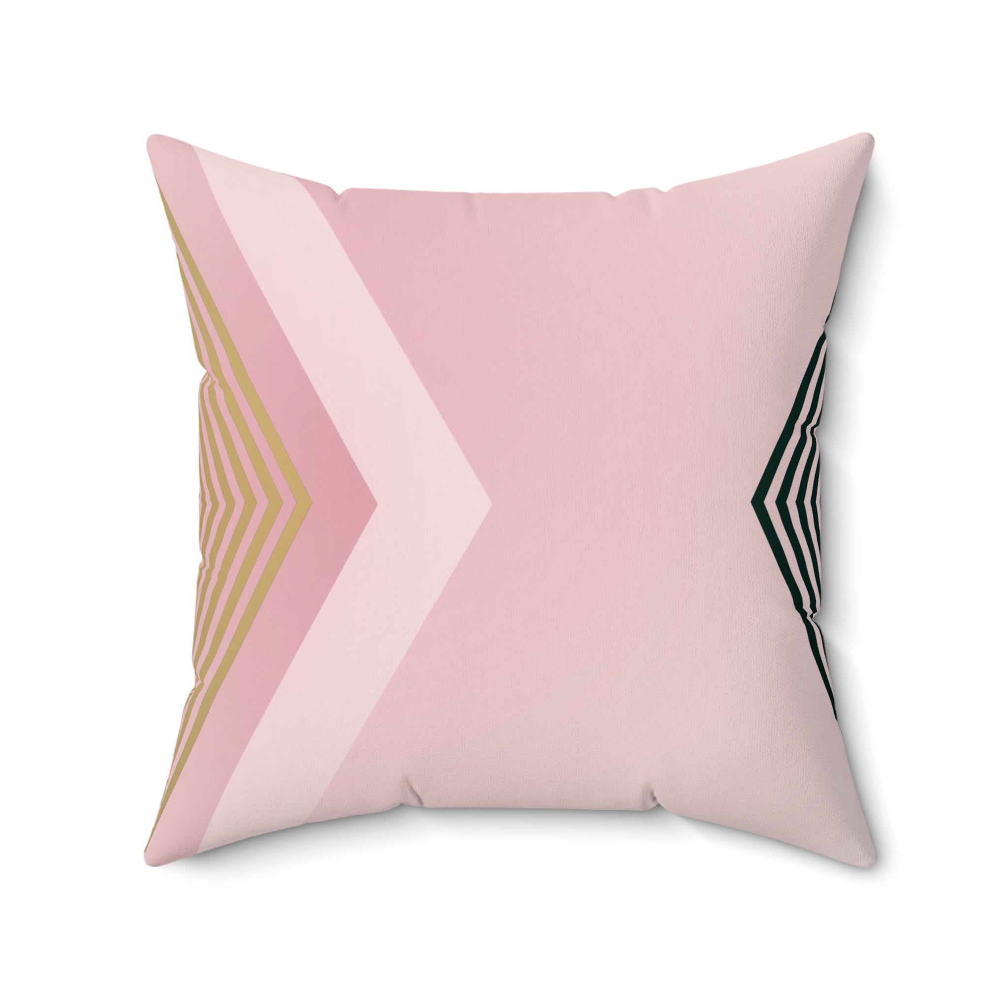 Nude X - Faux Suede Throw Pillow
