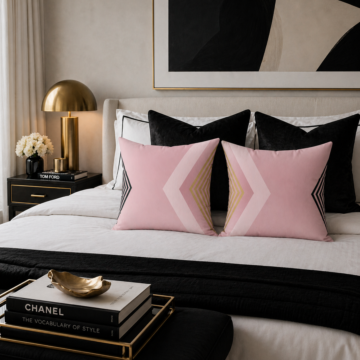 Nude X - Throw Pillow