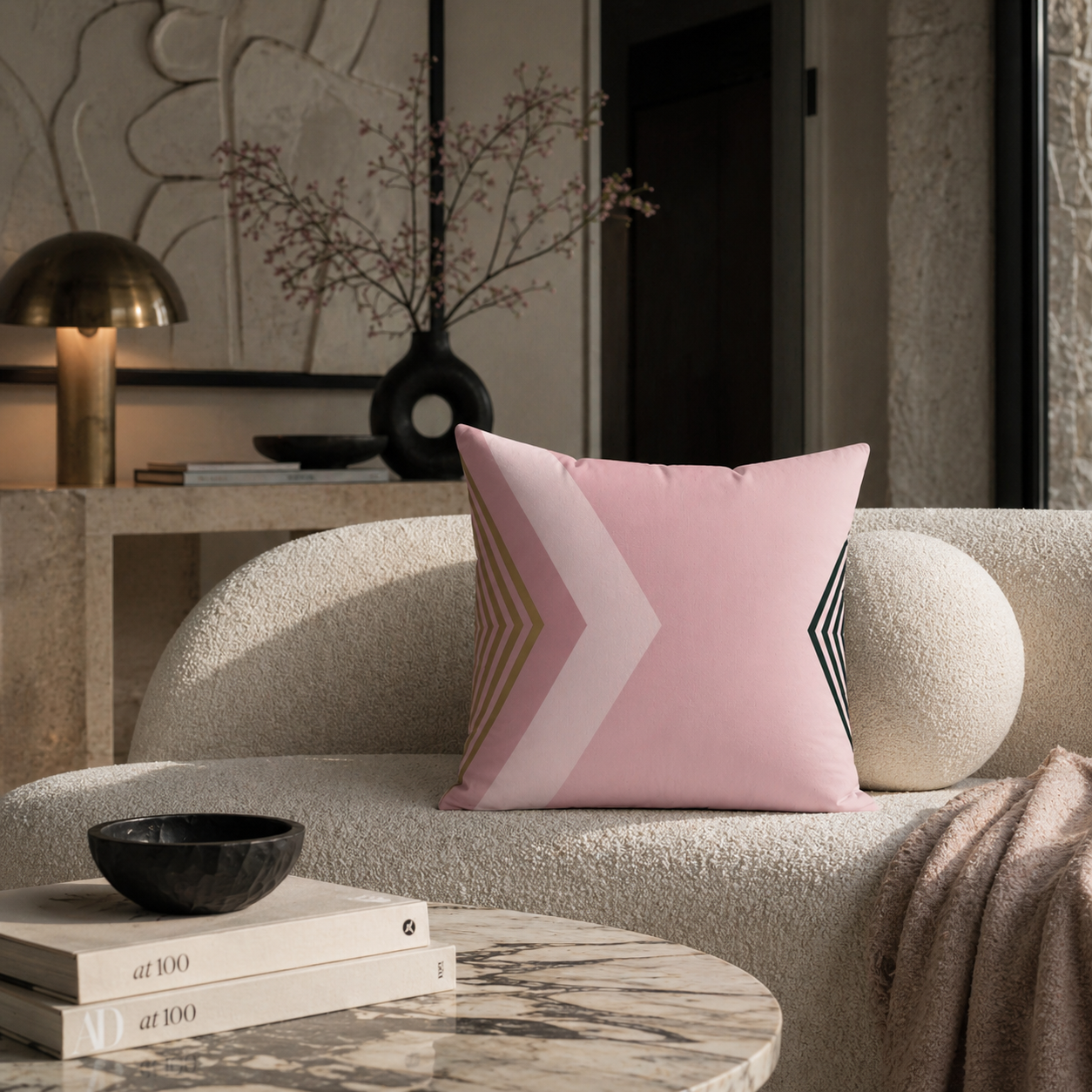 Nude X - Throw Pillow