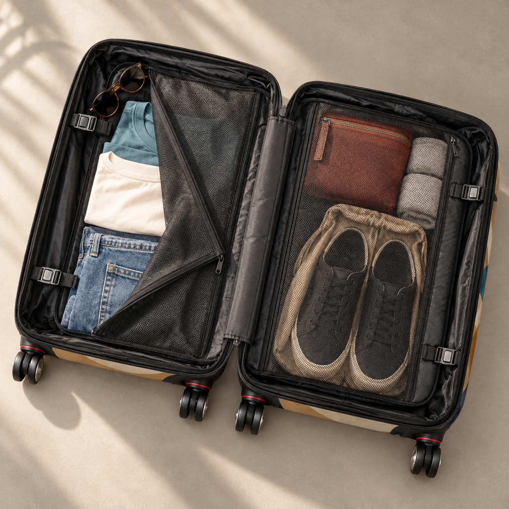Extended Stay | Suitcase | Roller
