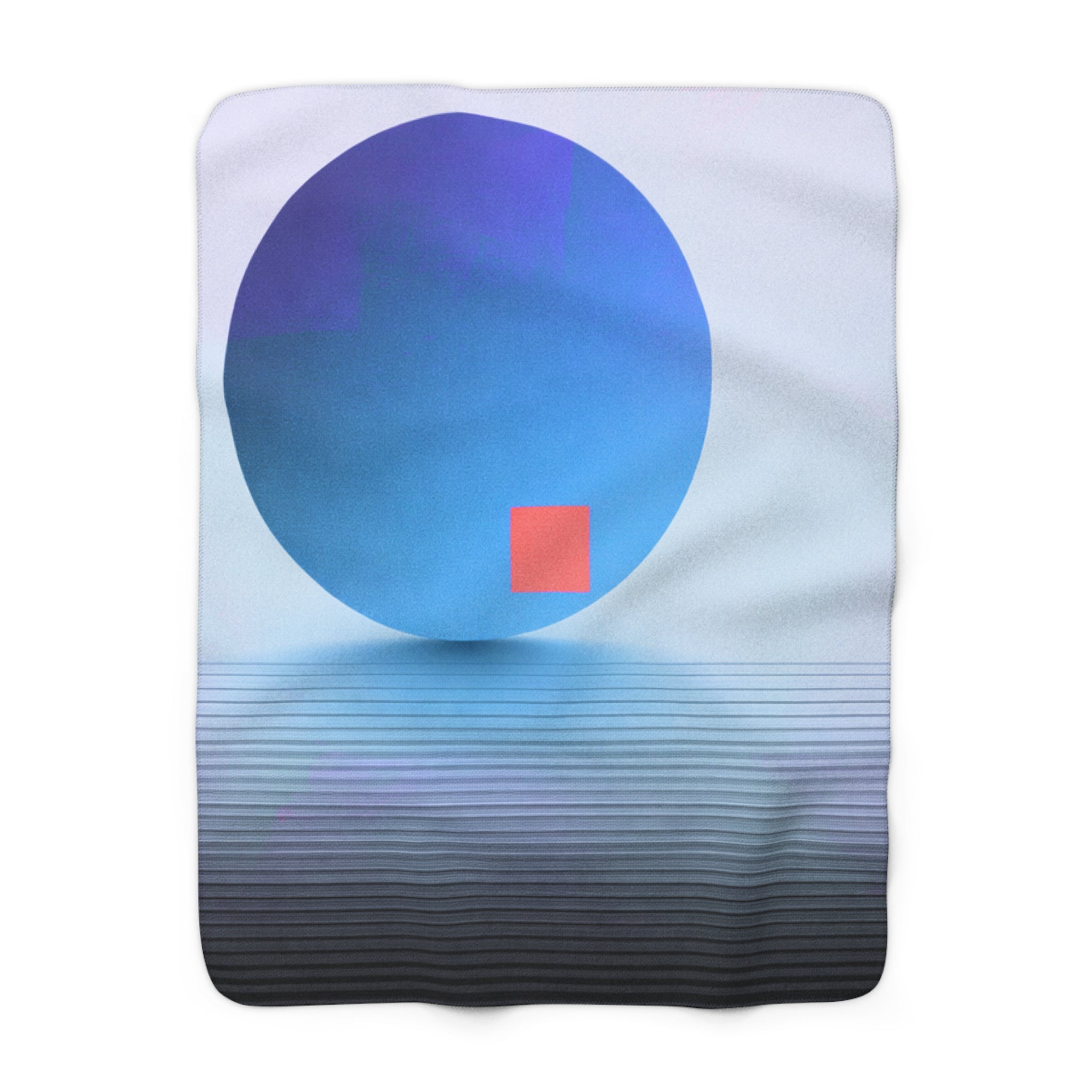 Orbit Me - Sherpa Fleece Throw Blanket