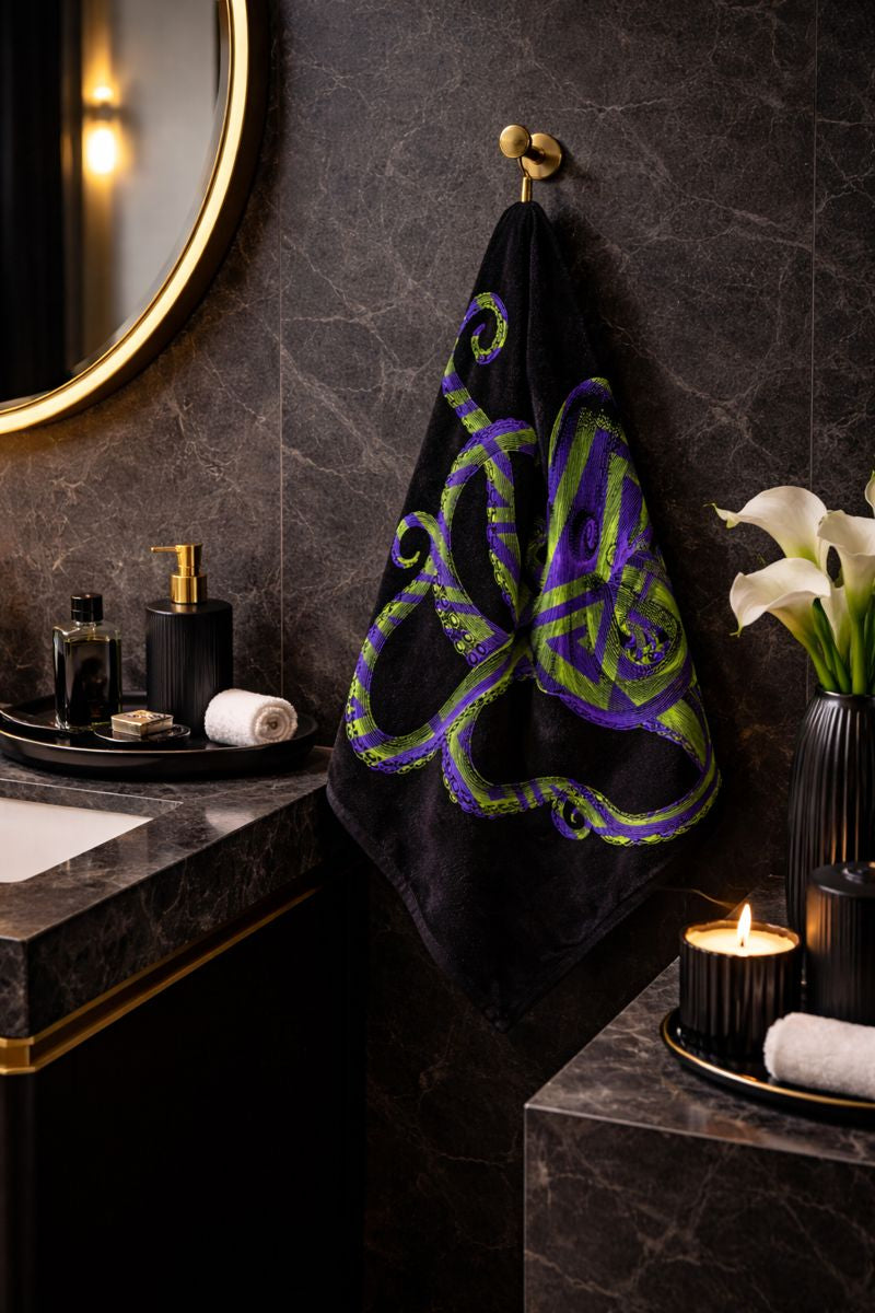Overqualified & Unbothered - Hand Towel