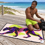 Panthera Nocturne | Beach Towel