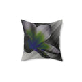 Petal to the Metal - Faux Suede Throw Pillow