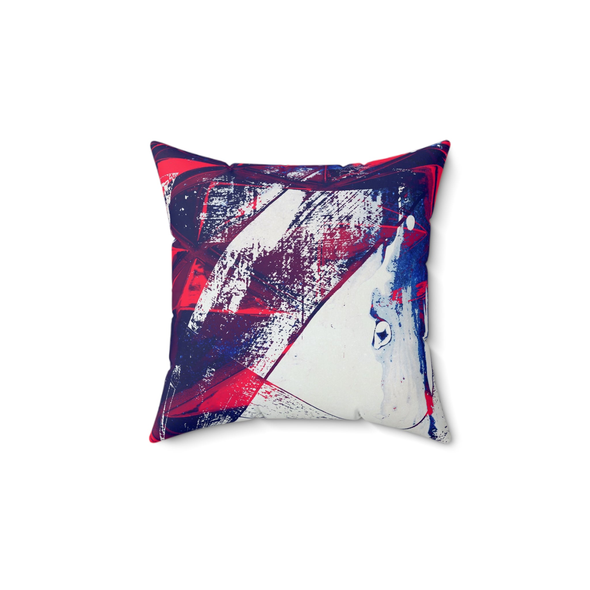 Petty & Powerful - Faux Suede Throw Pillow