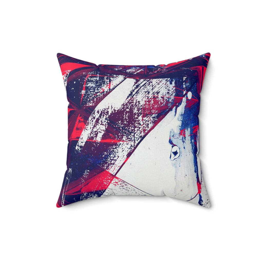 Petty & Powerful - Faux Suede Throw Pillow