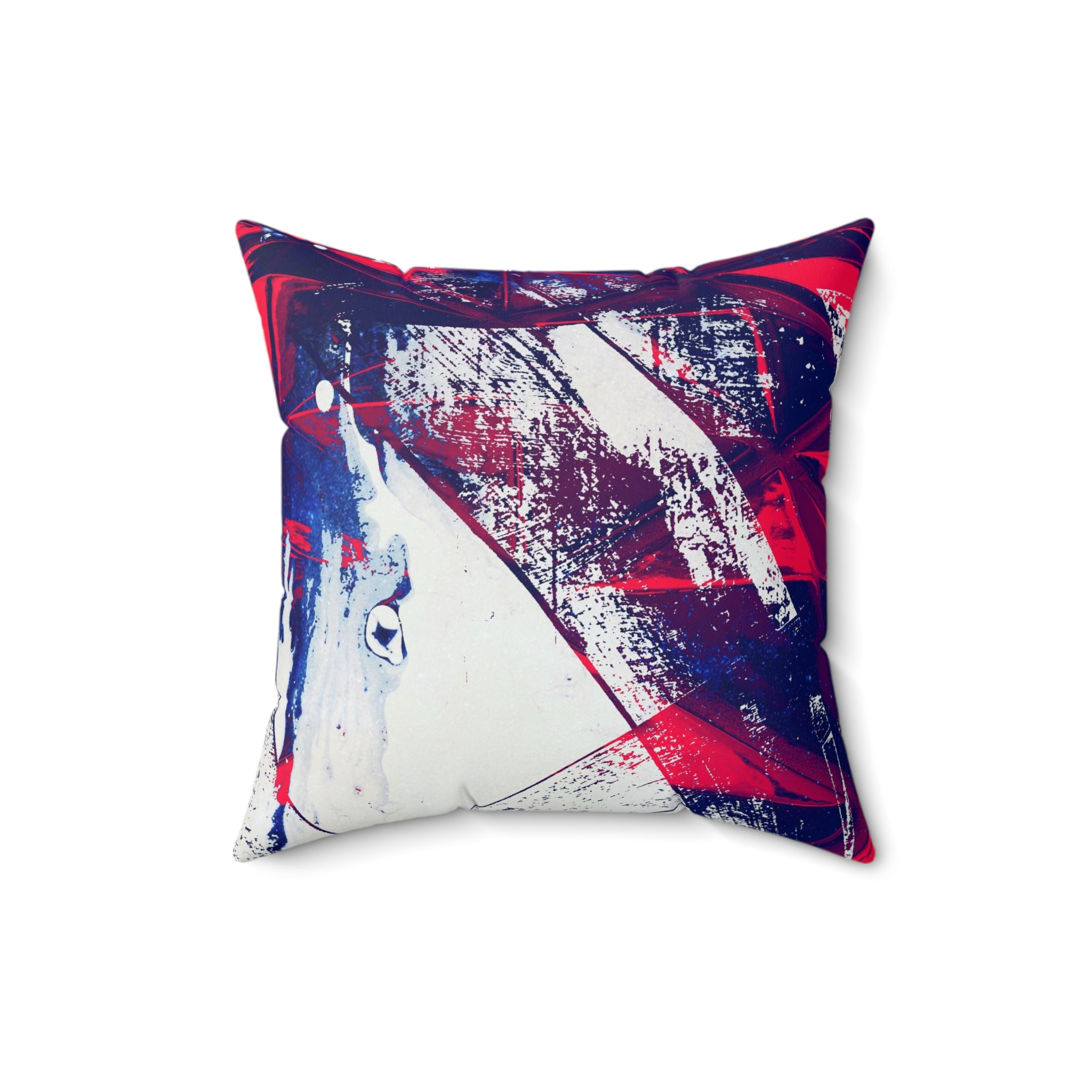 Petty & Powerful - Faux Suede Throw Pillow