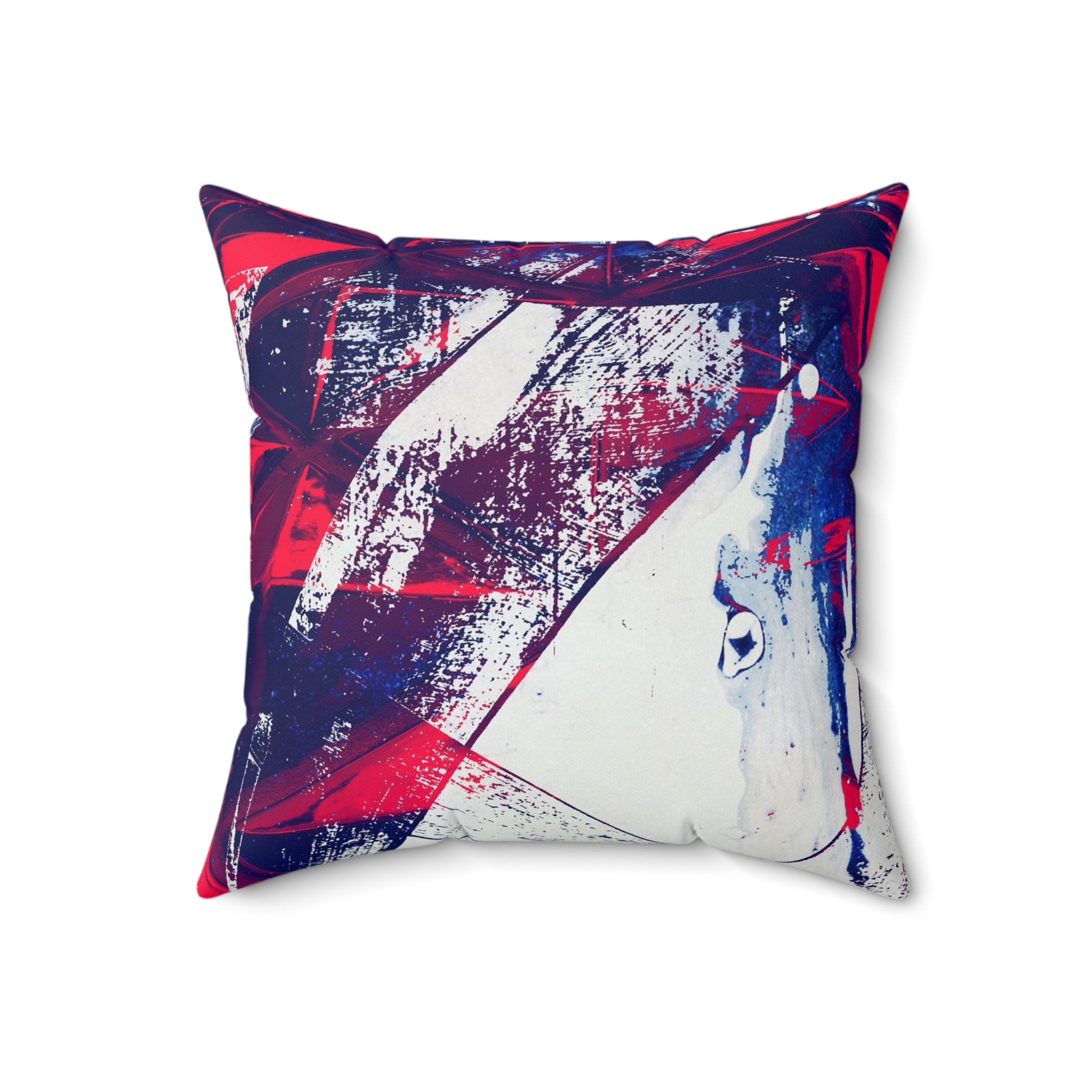 Petty & Powerful - Faux Suede Throw Pillow