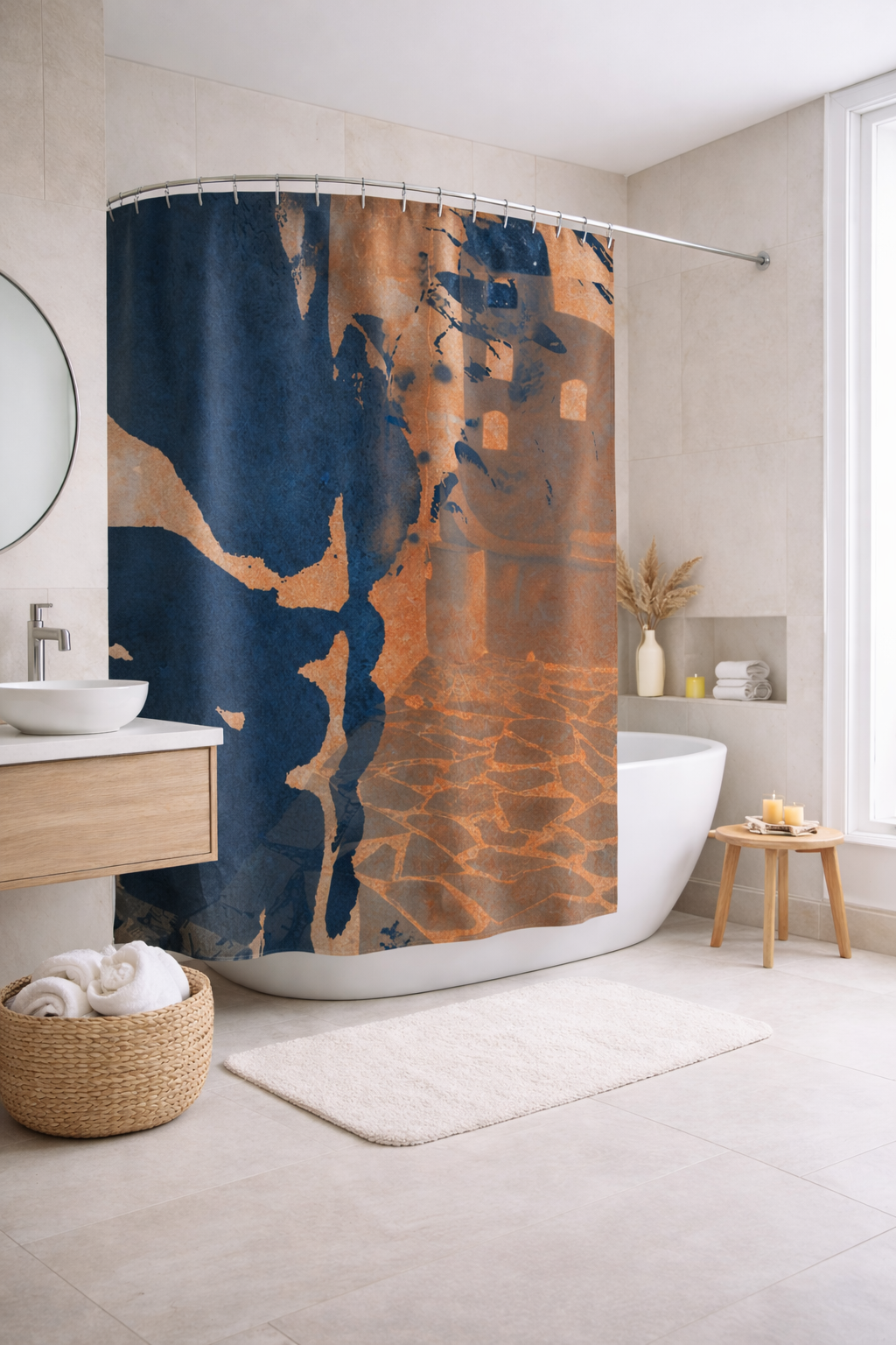 Poise, Even in Water -  Shower Curtain