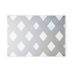Prep First. Panic Later - Glass Cutting Board