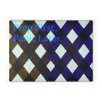 Prep First. Panic Later - Glass Cutting Board