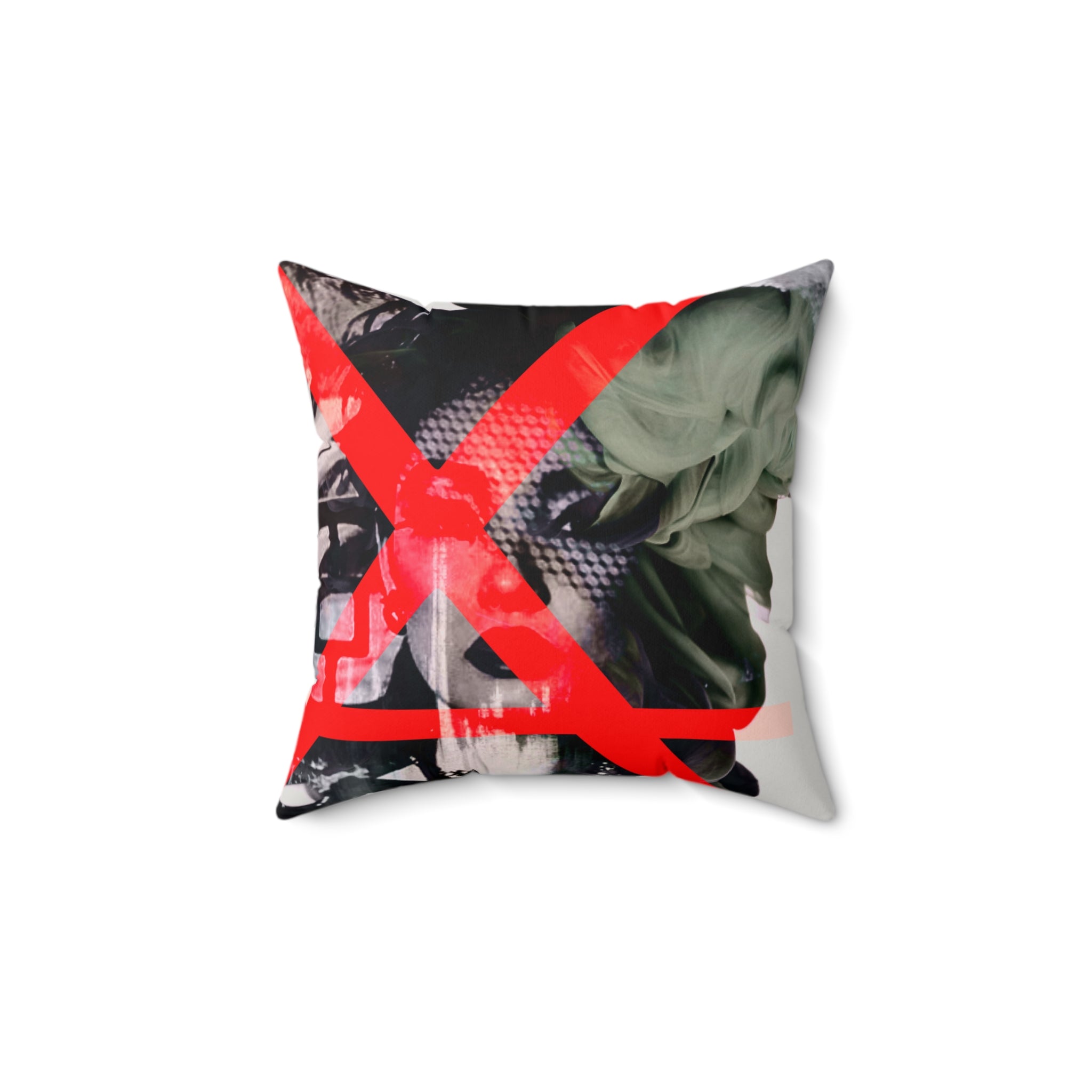 Pretty When I Snap - Faux Suede Throw Pillow
