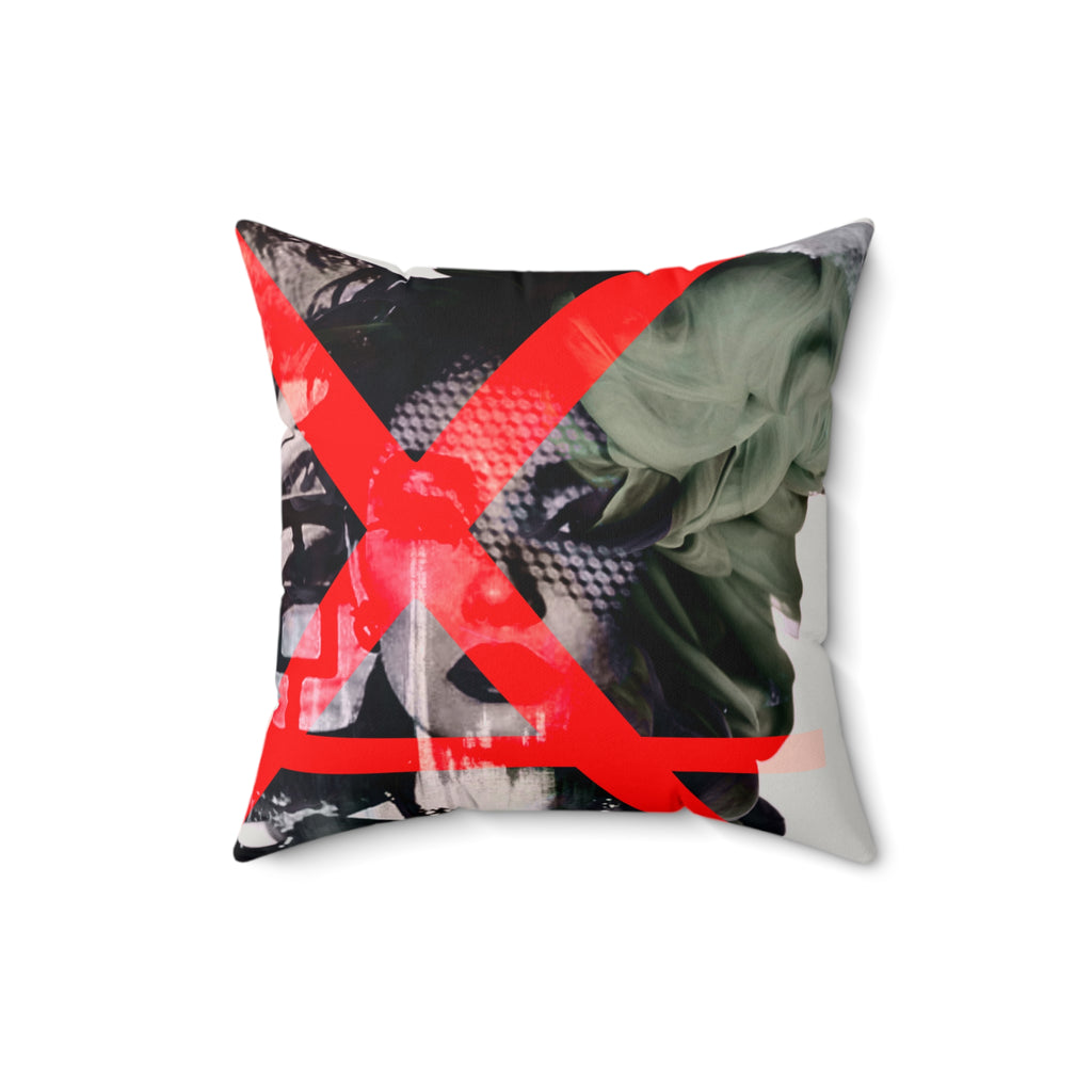 Pretty When I Snap - Faux Suede Throw Pillow