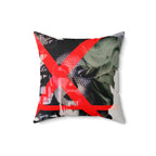 Pretty When I Snap - Faux Suede Throw Pillow