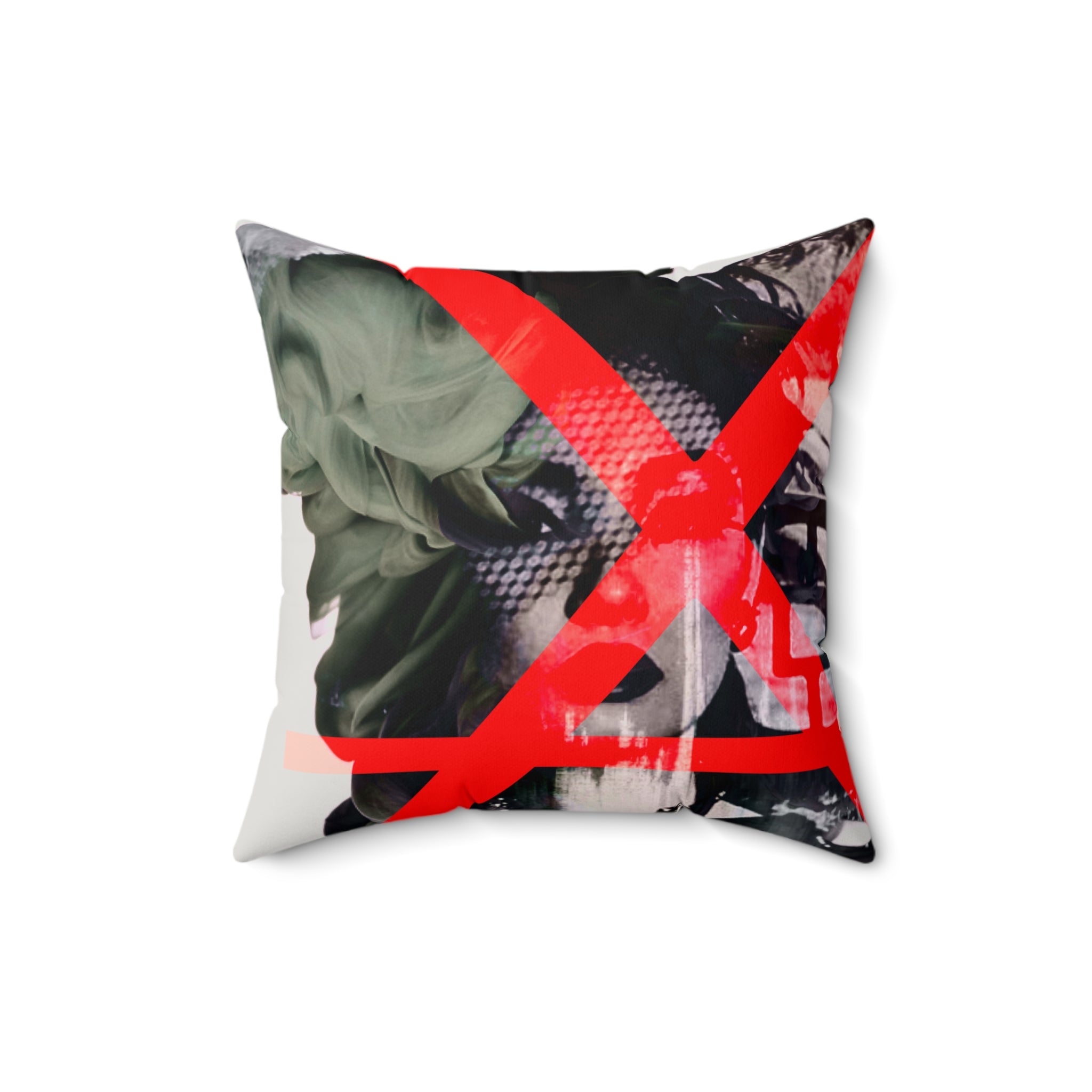 Pretty When I Snap - Faux Suede Throw Pillow