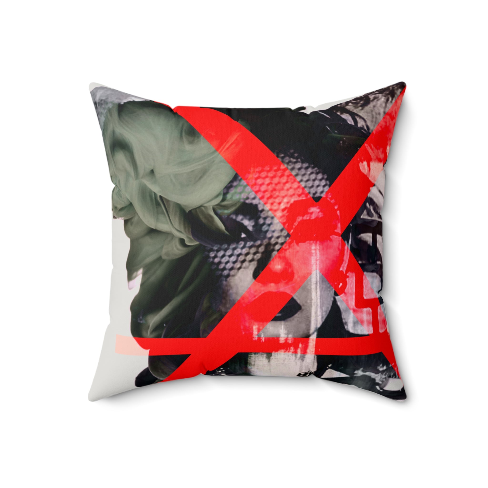 Pretty When I Snap - Faux Suede Throw Pillow
