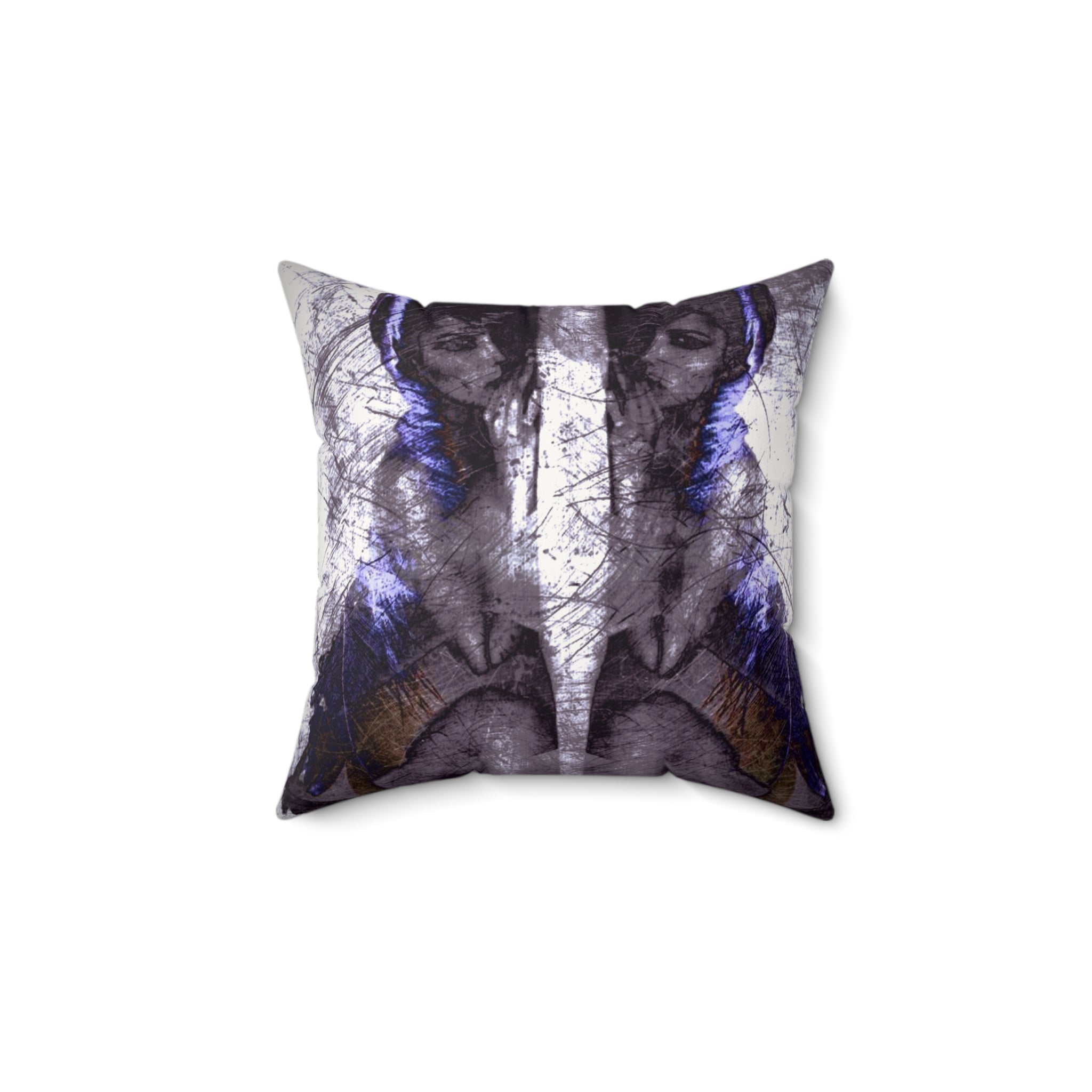Proof of Life - Faux Suede Throw Pillow