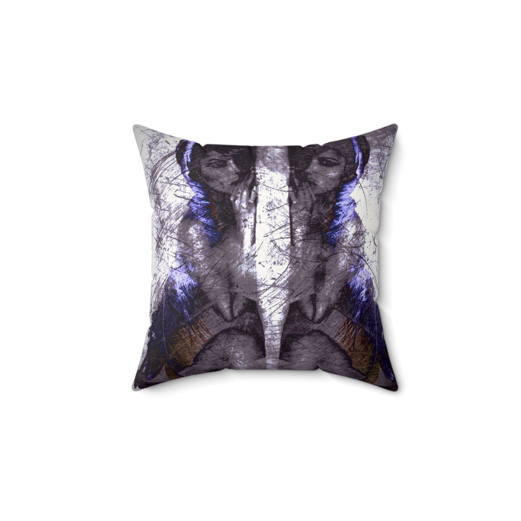 Proof of Life - Faux Suede Throw Pillow
